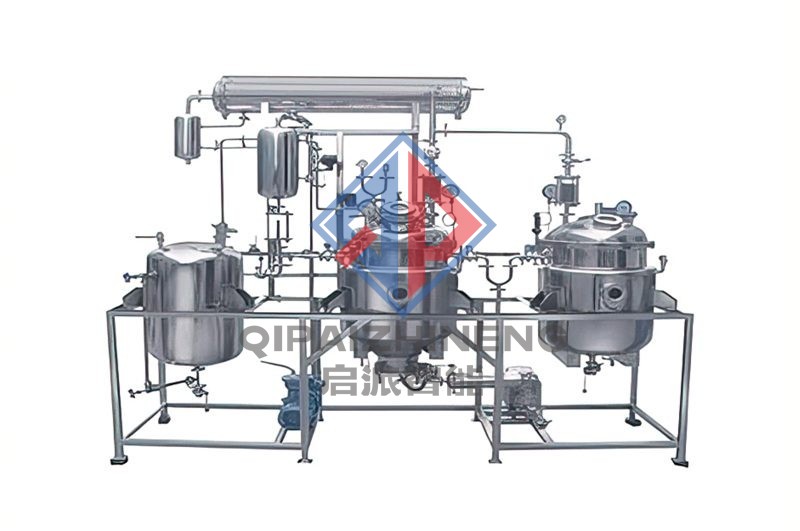 TQNS型小型電加熱提取濃縮機(jī)組結(jié)構(gòu)及性能